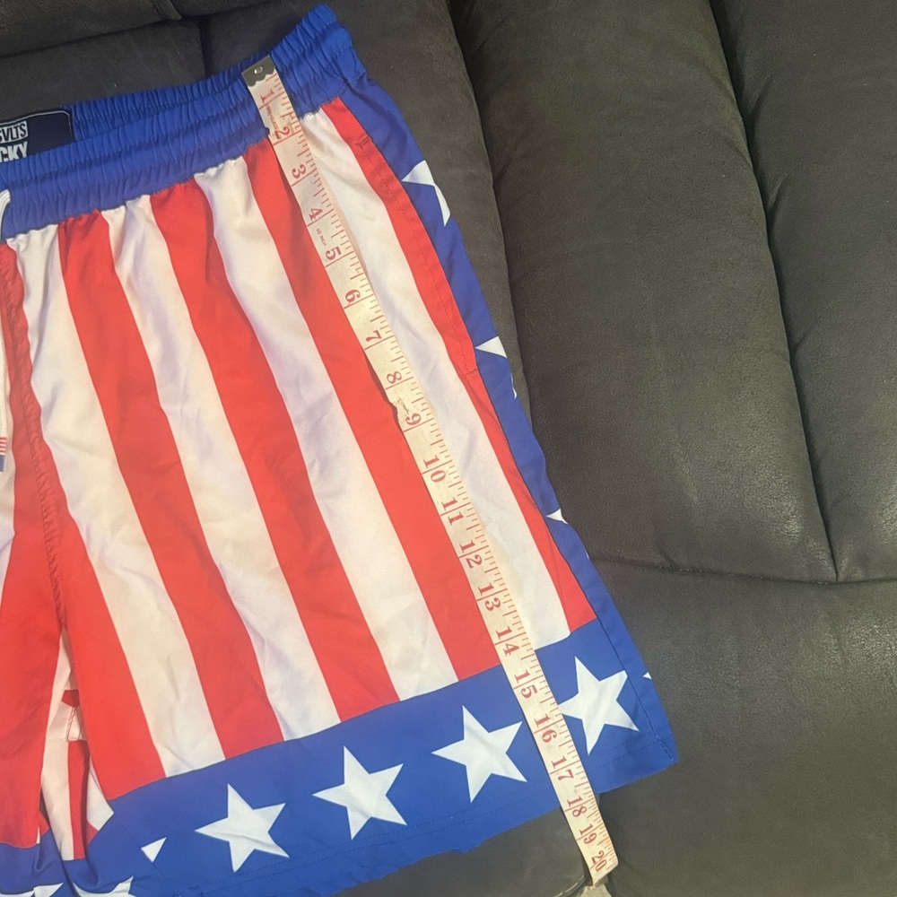 RSVLTS Rocky Balboa Stars & Stripes shorts size XL - Picture 3 of 8